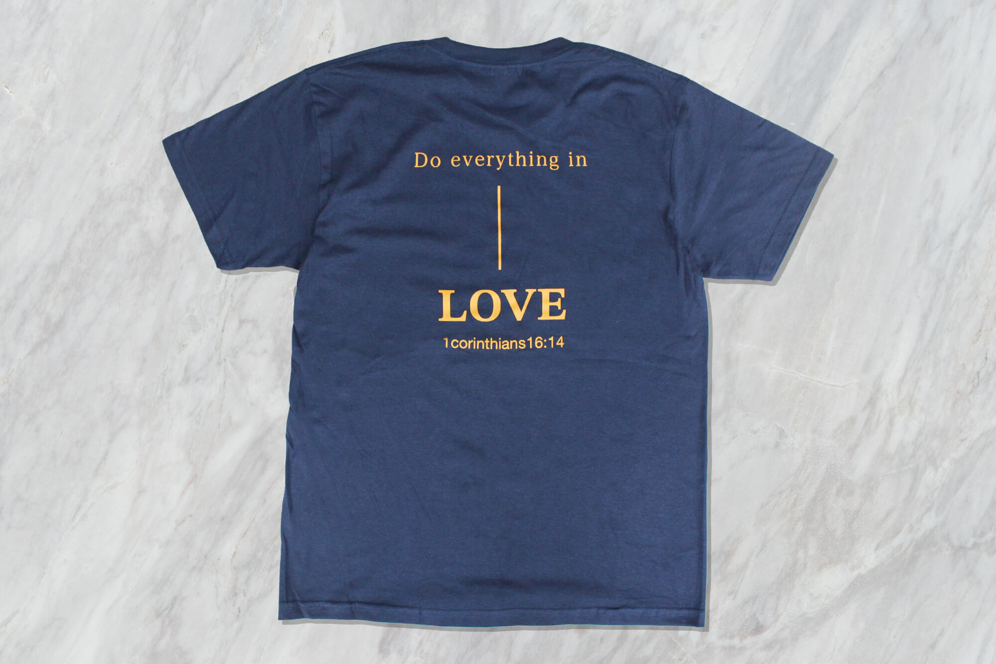 客製化棉質教會短T｜Do everything in Love的第2張圖片