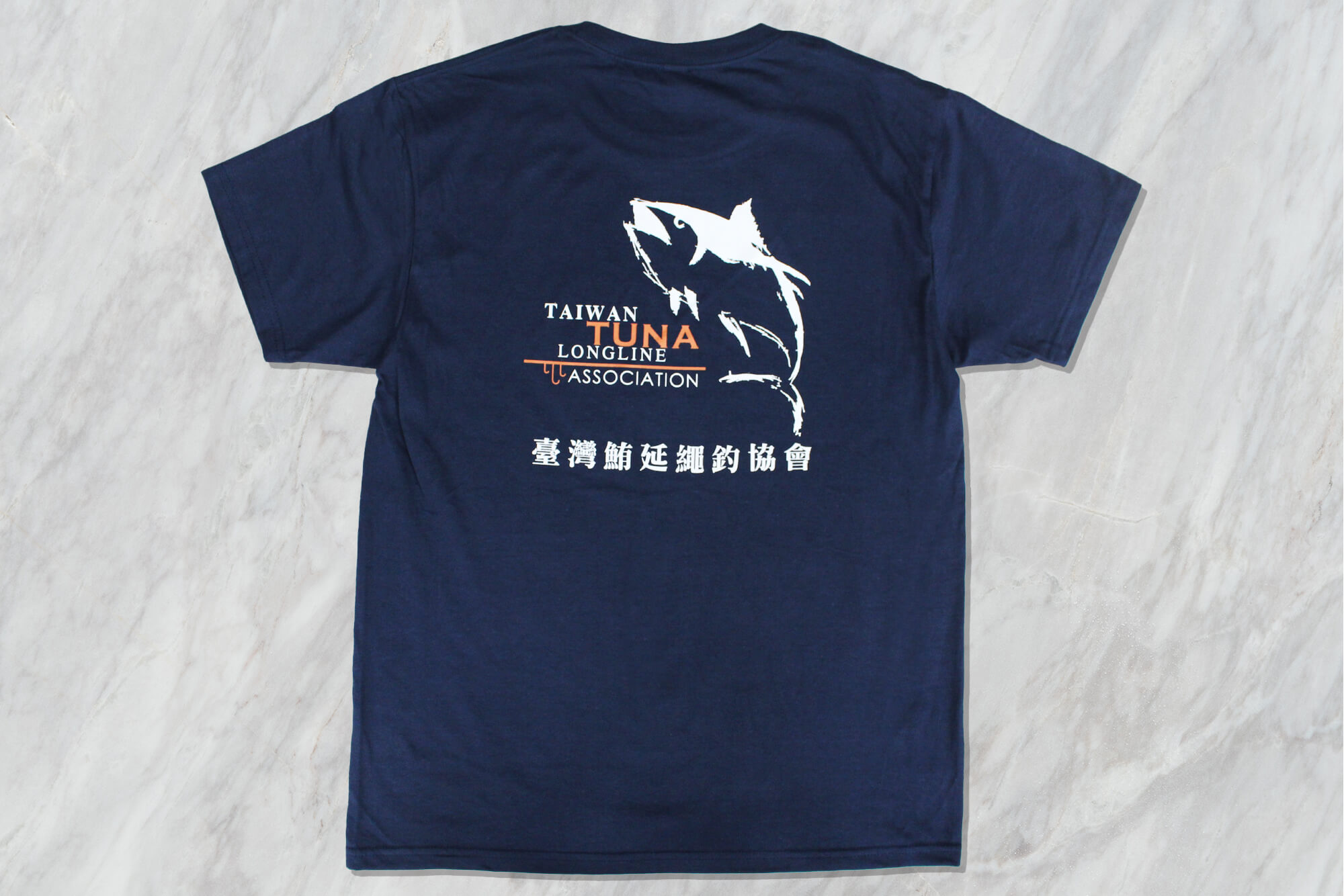 客製化圓領棉T｜台灣鮪延繩釣協會