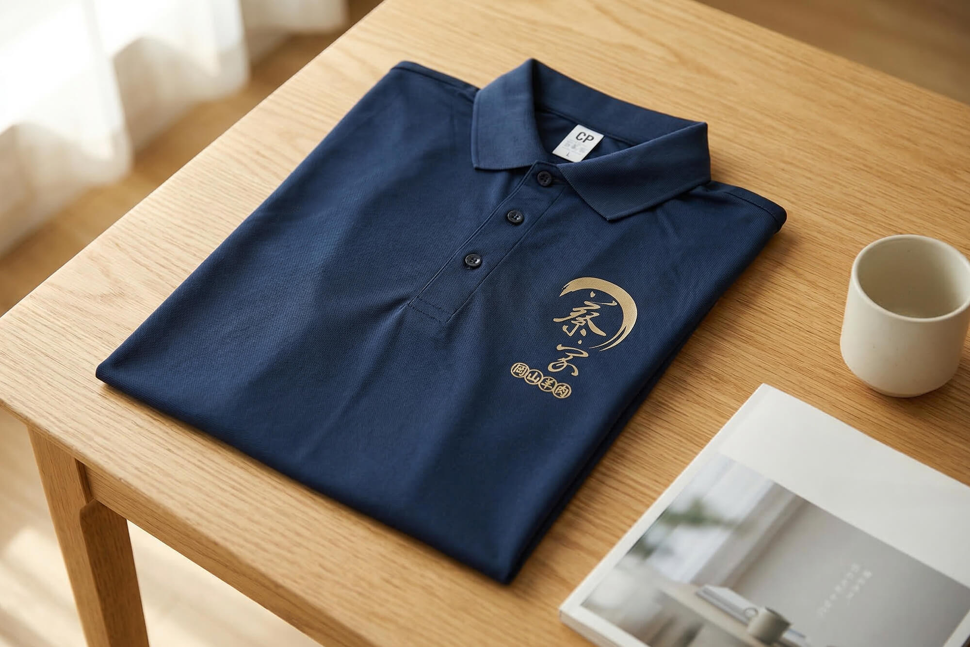 客製化排汗POLO衫｜蔡家岡山羊肉