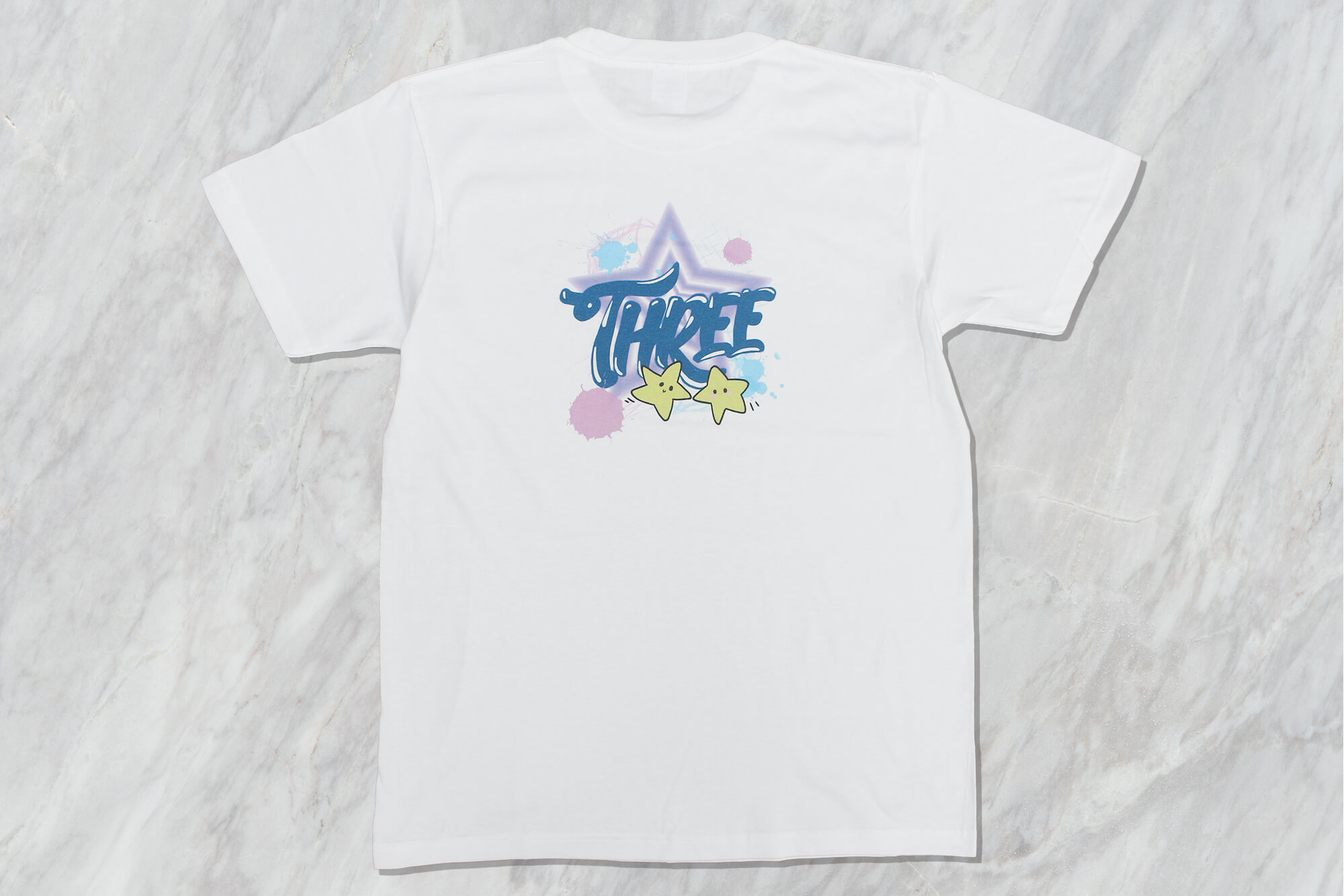 客製化圓領棉T｜THREE