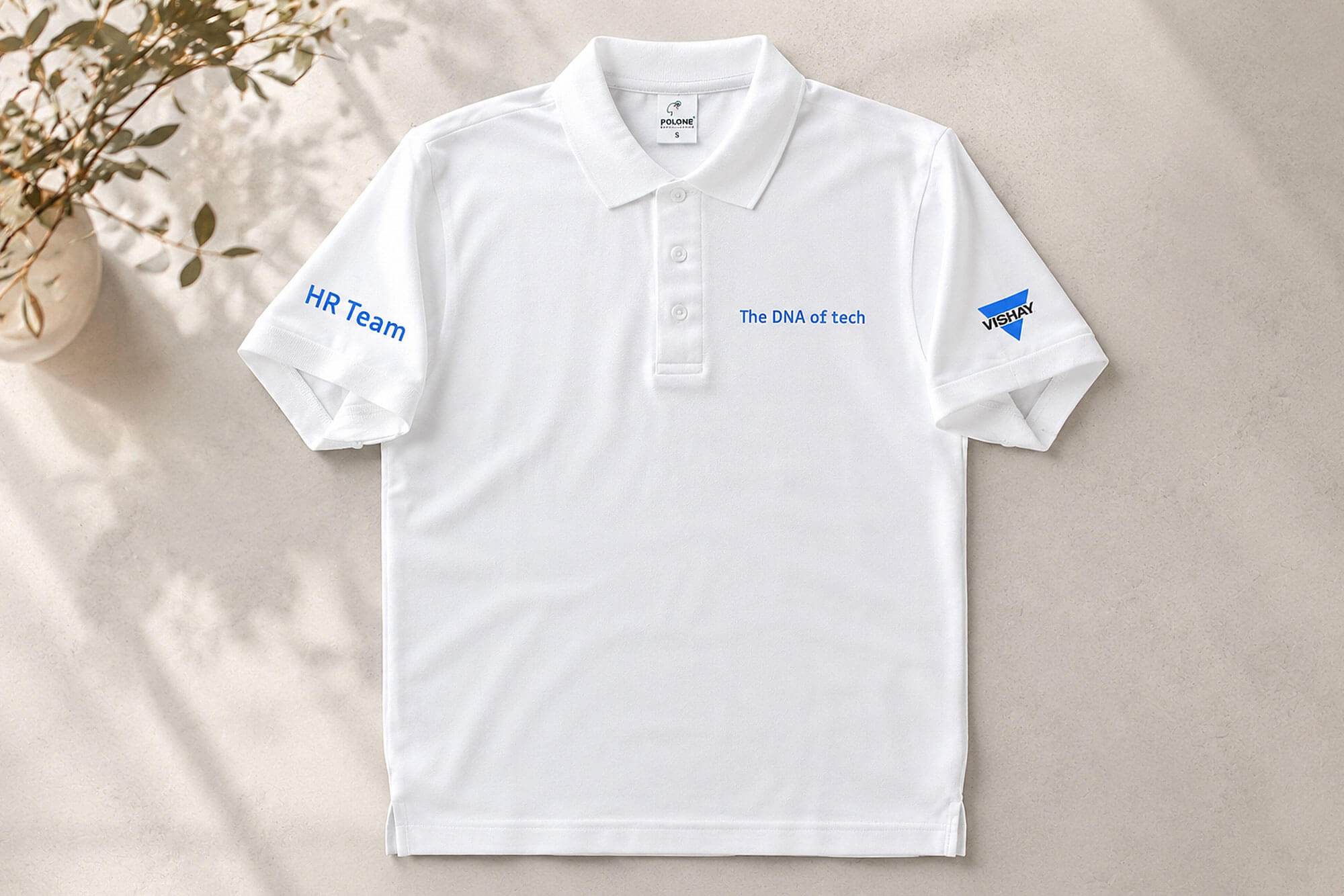 客製化CVC網眼POLO衫｜VISHAY